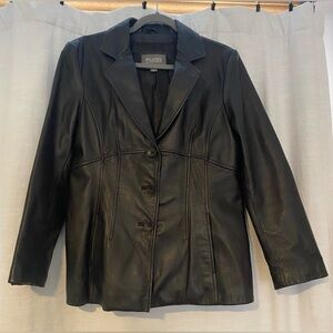 Wilsons Leather Women’s Jacket Size Large Chocolate Brown Color